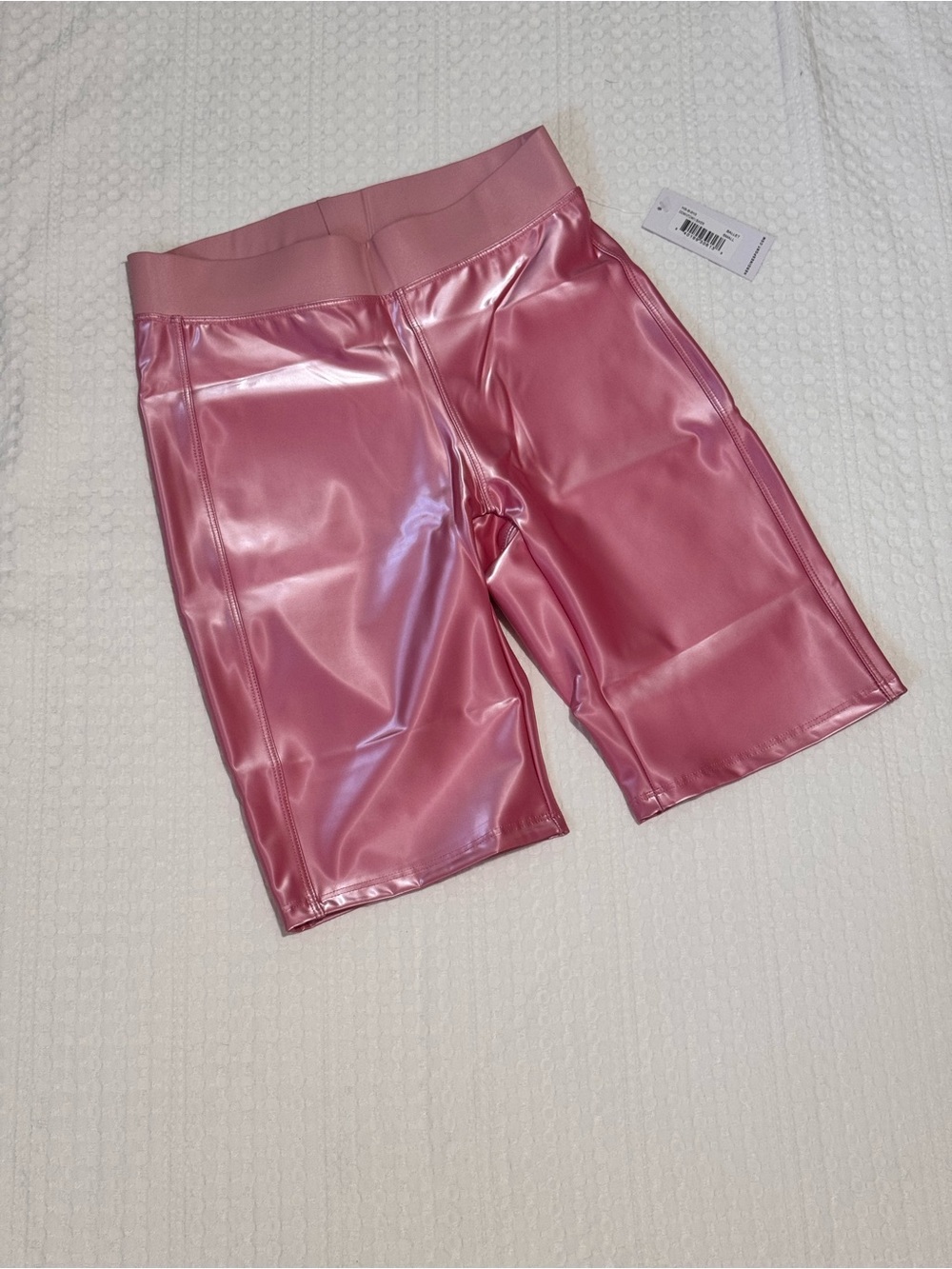 Heroine Sport Pink Shiny Bike Shorts